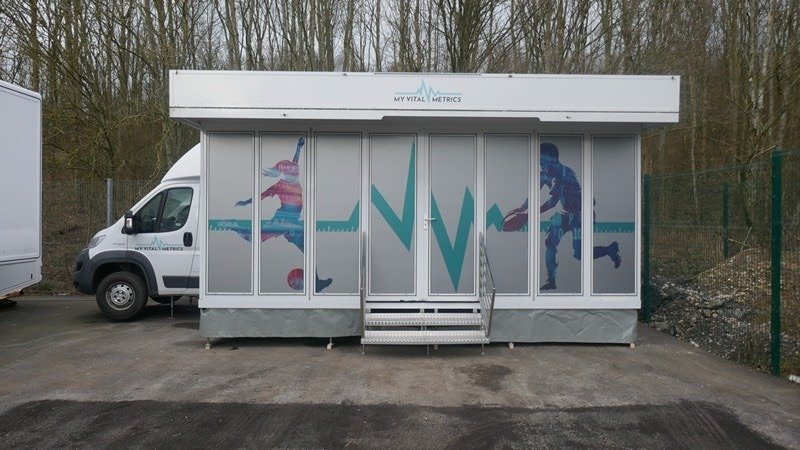 My Vital Metrics mobile unit. 