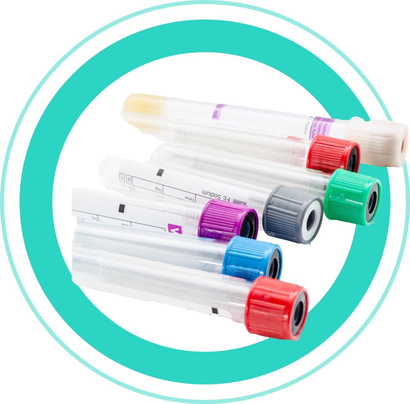 image showing fingerprick blood sample